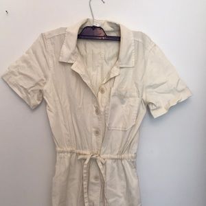 Madewell short sleeved jumpsuit